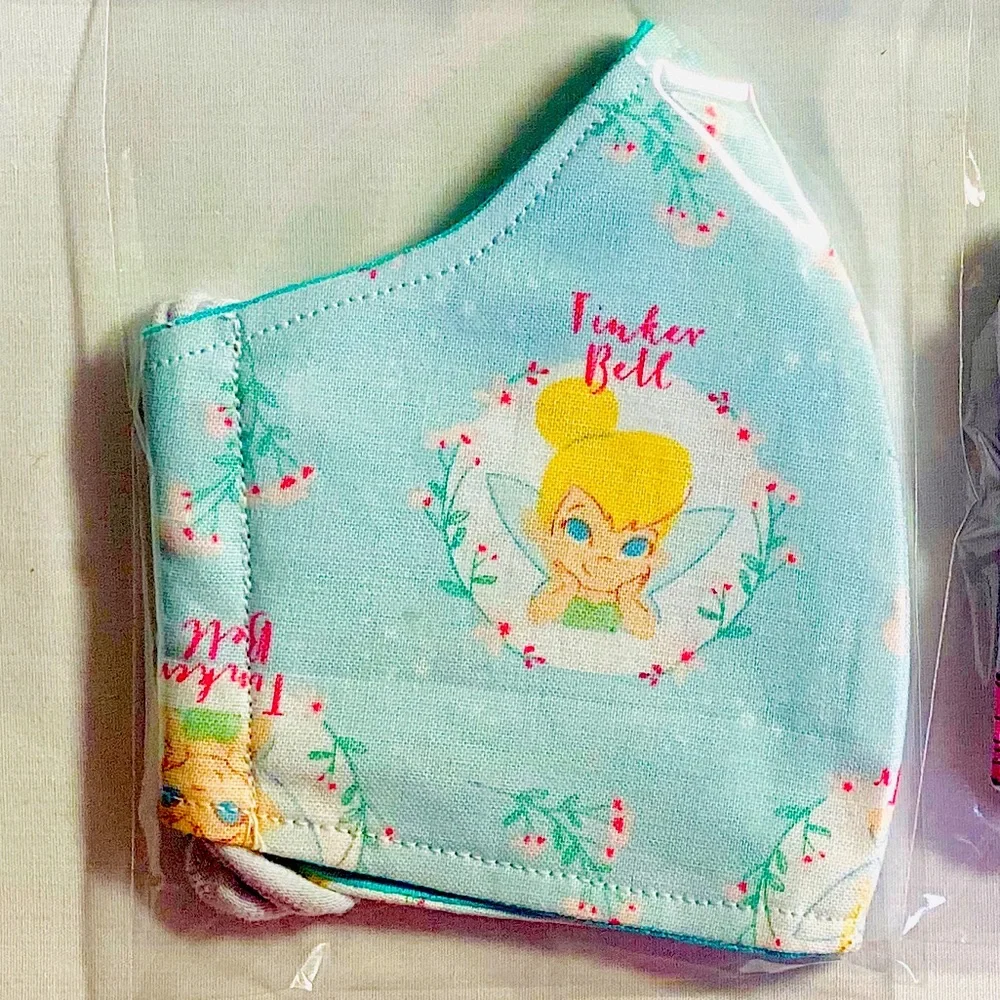 Kids face mask thinker bell